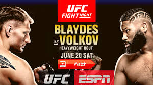 Select from premium curtis blaydes of the highest quality. Live Ufc Fight Night Blaydes Vs Volkov Live Curtis Blaydes Vs Alexander Volkov Live Stream Ufc Fight Night Ufc Streaming