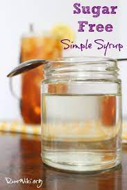 Sugar Free Simple Syrup Simple Syrup Recipes Low Carb Cocktails Low Carb Drinks
