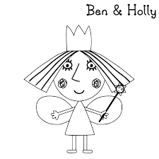 Ben & holly's little kingdom and peppa pig : Ben And Holly Coloring For Kids Coloring Pages For Kids On Coloring Forkids Com Coloring Home