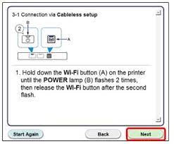 If you move your printer to a new network or you want to troubleshoot a number of printer issues, you will need to reset your printer to the default settings. Pixma Ip110 Wireless Verbindung Installation Canon Deutschland