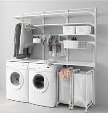 Ikea Algot To Organize Your Laundry Room Closet Spaces Ikea Wasche Waschkuche Wasche Sortieren