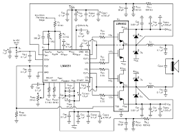A complementary pair of transistors are using in this circuit. 170w Class D Amplifier Schematic Diagram