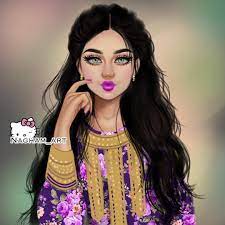 مانزهى الا بثـــوب المخــور مانعرف الجنـــز وقمصانـــه برنامجي ibis paint x لاأحلل girl sketch pop art girl beautiful girl drawing
