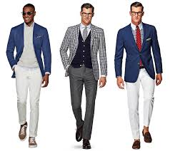 Add a blazer or sport coat over a shirt for extra dressiness, but avoid ties. Cocktail Attire Dress Code For Men Suits Expert