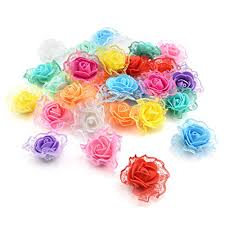 Buy products such as personalized halloween pumpkin decorations at walmart and save. Fake Flower Heads In Bulk Wholesale For Crafts Mini Foam Rose Artificial Flowers For Home Wedding Car Decoration Party Home Decor Pompom Wreath Decorative Bridal Fake Flower 4 5cm 30pcs Colorful Buy Online