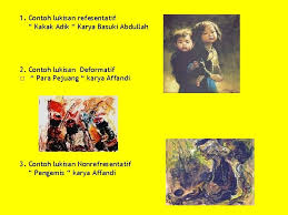 Kanvas dengan objek yang akan dibuat 5. 37 Contoh Apresiasi Lukisan Affandi Paling Populer Lingkar Png