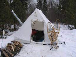 Hot Tent Camping Adirondack Forum Winter Camping Tent Tent Camping