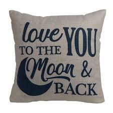 Mainstays Love You To The Moon And Back Decorative Throw Pillow 18 X 18 Walmart Com Walmart Com My daughter and i.our saying to each other: mainstays love you to the moon and back decorative throw pillow 18 x 18 walmart com