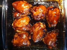 Honey Garlic Chicken Thighs Recipe Food Com Recipe Chicken Thights Recipes Chicken Thigh Recipes Honey Garlic Chicken Thighs