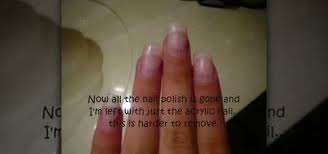 How long does it take to soak acrylic nails off with acetone? How To Remove Acrylic Nails On Your Own Nails Manicure Wonderhowto
