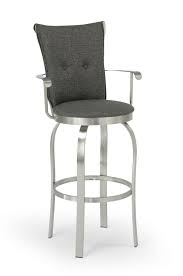 Shop for swivel bar stools for your restaurant or bar at webstaurantstore! Buy Trica S Tuscany Luxury Swivel Arm Bar Stool In Leather More
