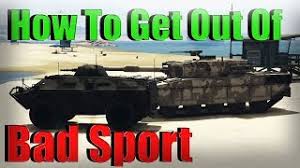 Be sure to leave yourself a few hundred feet to come out of the dive. Gta 5 Online How To Get Out Of Bad Sport Youtube