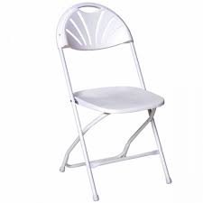 Maybe you would like to learn more about one of these? White Wedding Folding Chair For Rent Nolan S Rental