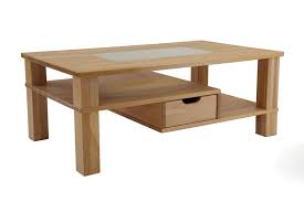Massiver Couchtisch In Buche 4 Fuss Stollen Tischplatte Mit Milchglaseinlage 2 Ablageboden Und 1 Schubkasten Masse B X2f H X2f T Ca 115 X2f 45 X2f 68 Ghế
