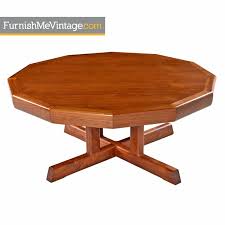 Browse the online selection at teak + table to find the perfect size or style. Danish Modern Coffee Table Solid Teak Dodecagon Shape