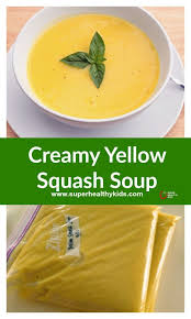Creamy Yellow Squash Soup Recipe Recipe Yellow Squash Recipes Yellow Squash Soup Summer Squash Recipes