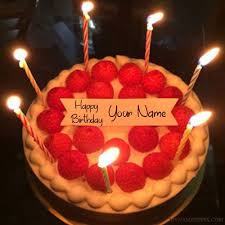 Birthday Cake Heart Shape With Candle Beautiful Candles Birthday Cake With Name Wishes Pictures Birthday Cake Writing Birthday Cake With Candles Birthday Cake Write Name