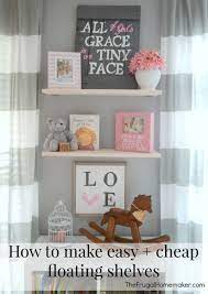 Check spelling or type a new query. Diy Floating Shelves In The Nursery The Frugal Homemaker