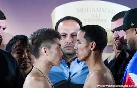 Jun 19, 2021 · japan's naoya inoue is congratulated after winning the world boxing super series bantamweight final match in saitama, japan, thursday, nov. Naoya Inoue Vs Emmanuel Rodriguez Josh Taylor Vs Ivan Baranchyk Weigh In Results Boxing News