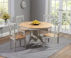 All dining room & kitchen bar & counter stools buffets & sideboards dining room chairs & benches dining room sets dining room tables. Elstree 120cm Oak And Grey Round Dining Table Set Only Oak Furniture