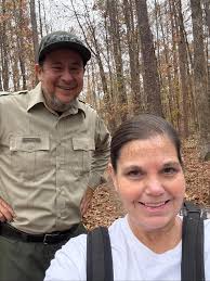 allterraingeorgia was out at @gastateparks @hardlaborcreeksp mapping their  brand new trail extension! When completed it will be just over a mile!  They've even built a bridge for the Trackchair to go across!