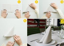 Servietten Falten 15 Anleitungen Und Videos Servietten Falten Servietten Falten Besteck Und Servietten Falten Einfach