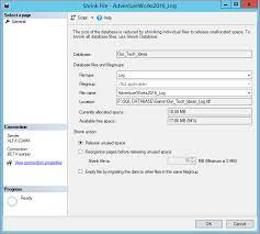 Reduce The Size Of A Large Database Log File In Sql Server • Our Tech Ideas