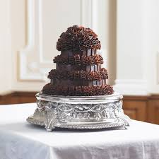 12 Of The Best Chocolate Wedding Cakes Ruffle Wedding Cake Chocolate Wedding Cake Wedding Cake Servings
