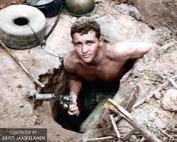 If you see that your favorite film is missing. A Tunnel Rat About To Enter A Viet Cong Tunnel With A Suppressed Revolver Vietnam 1960 S Colorization
