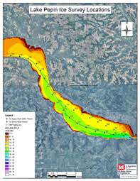 lake pepin ice measurements