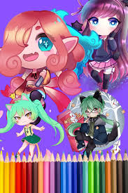 Create unusual characters, explore the beautiful game world. Gacha Life Coloring Book Album On Imgur