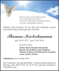 He died on december 12, 1988 in munich, bavaria, west germany. Traueranzeigen Von Thomas Kretschmann Trauer In Thueringen De