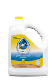 We've found the best way to clean engineered hardwood floors is to avoid using water all together. Gentle Wood Floor Cleaner Pledge