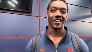 Syracuse WR Jackson Meeks after 1st Game in Orange, 38-22 W over Ohio