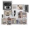 Desain rumah minimalis modern 7x17 meter 4 kamar mushola youtube. 1
