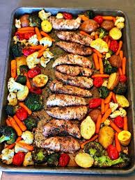 Sheet Pan Balsamic Chicken With Potatoes And Carrots Tasty Fam Recipe Chicken Recipes Recipes Healthy Recipes