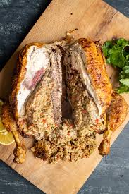 Leftover brown rice is reborn in this chicken fried rice with peppers and onions. Roasted Rice Stuffed Whole Chicken Give Recipe