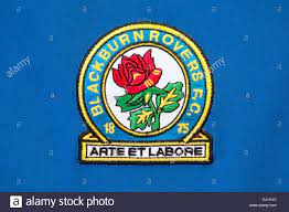 Blackburn rovers football club fc badge pin enamel supporters brfc 5. Blackburn Rovers Stockfotografie Alamy