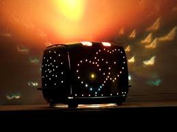 How Magical Is The Toaster Upcycle Pass The Drill Please Vintage Toaster Diy Shades Unique Night Lights
