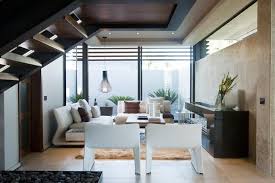 Some living room decorating experts employ this on a daily schedule. Glass And Steel Renovation With Bedroom Bridge