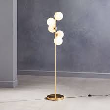 Staggered Glass 5 Light Floor Lamp