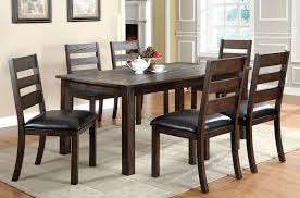Edmonton Table Cm3680t Furniture Of America Dining Room Sets Walnut Wood Dining Table Dining Table Furniture Of America