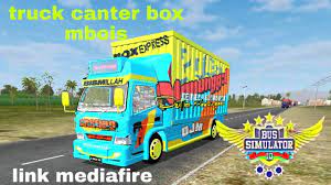 I designed them for the intention that they would be used as delivery/transportation vehicles. Mod Truck Canter Box Mbois Bussid Youtube