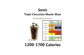 how many calories in sonic