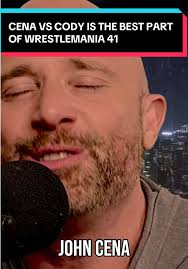 John Cena vs Cody Rhodes is the best part of WWE WrestleMania 41 #wwe  #wrestlemania #johncena