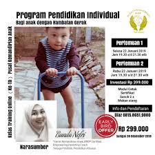 We did not find results for: Pelatihan Online Pembuatan Pelaksanaan Ppi Program Pendidikan Individual Batch 2 Pusat Kemandirian Anak