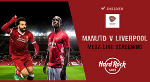 You are on manchester united football club live scores page in football/england section. Manchester United V Liverpool Mega Live Screening Delhi