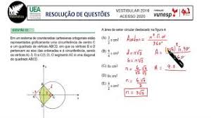 Esse cadastro se faz necessário para providenciar, de maneira automática e legal, o pagamento dos diversos. Questao 52 Vestibular Uea 2019 Acesso 2020 Area Do Setor Circular Youtube
