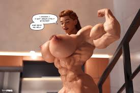 3D hentai Sarah trio pleasure