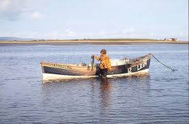 Weborg and his two crewmen were lost in the accident, which was not solved until the boat was located almost two years later. Fisherman Peter Butler Standing In Front Of The Fishing Boat Lr 124 Lancaster Holding A Salmon Recording Morecambe Bay